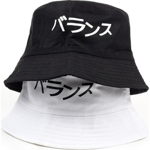 2021 black white casual brand hat women men travel bucket hats unisex outdoor fashion caps female sun hats wholesale
