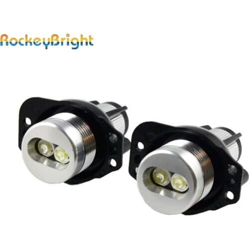 Rockeybright E90 E91 12W LED Angel Eyes Marker Light Bulbs For E90 E91 3series 2005-2008 before LCI with factory xenon headlight