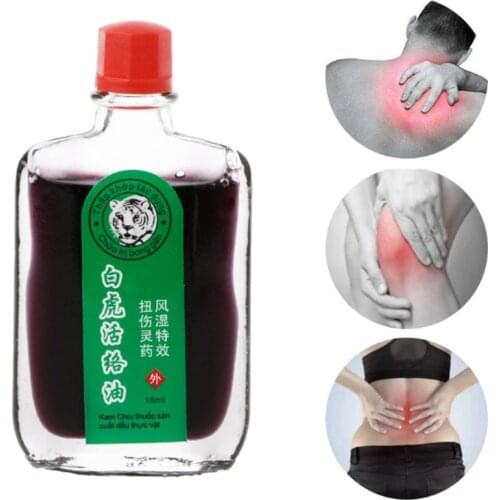 H7JC Tiger Balm Oil For Relieve Osteoarthritis Bone Rheumatic Leg Pain Shoulde