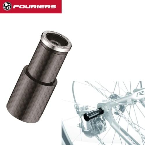 Fouriers Bicycle Protective Gear Bike Derailleur Protector Guard Gear Mount on Quick Release Carbon 3K