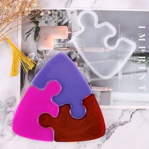 1PC Combination Coaster Silicone Molds Supplies Handmade Crafts DIY Making Epoxy Resin Modeling