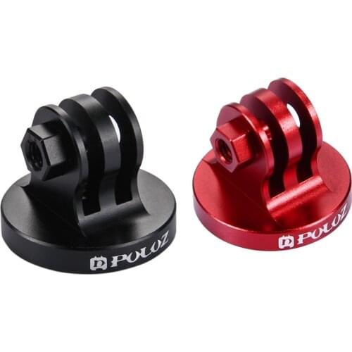 2x PULUZ for Go Pro Accessories Camcorder Tripod Mount Adapter for GoPro HERO5 4 Session 4 3+3 2 1, Xiaomi Yi, SJ4000, SJ5000,(R