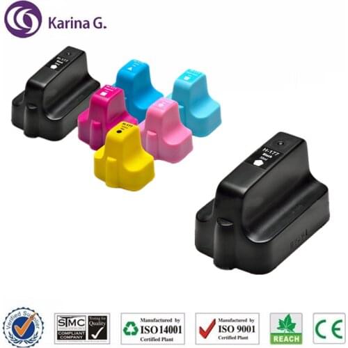 7X Compatible ink Cartridge For HP177 hp 177 suit for Photosmart 3310 8250 8253 C5185 D7160 D7355 D7360 D7363 inkjet printer