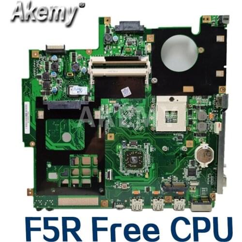Akemy For ASUS F5R F5RL X50R X50RL Laotop Mainboard F5R Motherboard Free CPU