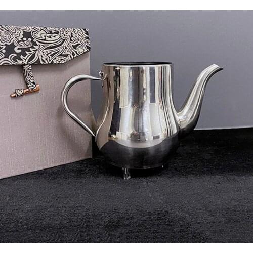 Snowstorm Teapot(Stainless) Magic Tricks Snow Paper Blowing Snow Produce Illusions Mentalism Magic Prop Professional Magician
