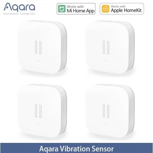 Aqara Smart Vibration Sensor Zigbee Motion Shock Sensor Detection Alarm Monitor Built In Gyro for xiaomi mijia smart home