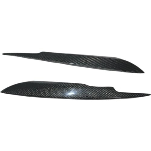 For A4 B7 Carbon Fiber Modified Light Eyebrow Eyebrow Headlight Decoration Modified Light Eyebrow