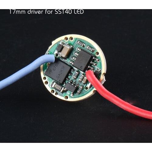 17mm / 22mm driver for luminus sst40 LED