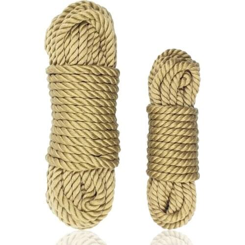Erotic Bdsm Cotton Rope Bondage Restraints Slave Binding Handcuffs Fore Play Goods for Adult Games Sex Toys for Couples Sex Shop
