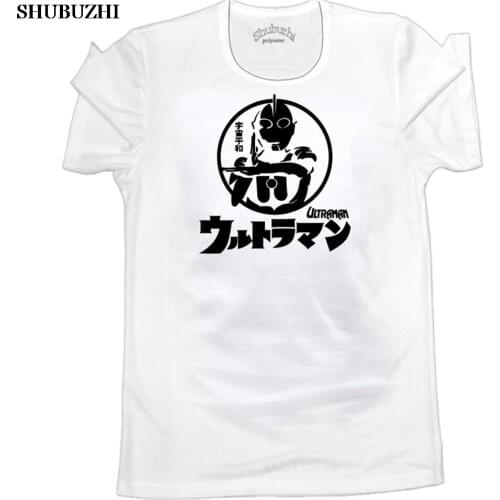 Classical Fashion Printed Mens T Shirt 3xl Ultraman Japan Superhero Tokusatsu Funny T-Shirt Men Cotton Tshirt Top Quality