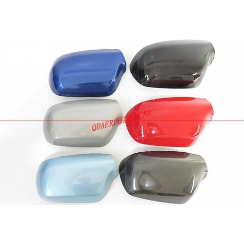 QDAEROHIVE Side Mirror Covers Caps chrome door mirror cover high quality car styling for Mazda 3 M3 2003-2009