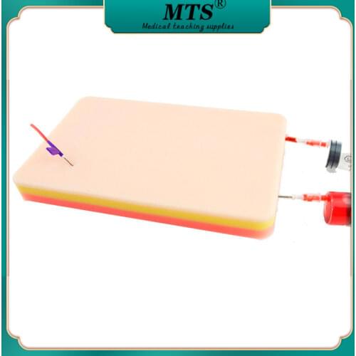 Multifunctional blood-returning vein model injection training module puncture training skin model arterial infusion muscle