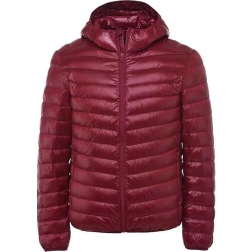 Mens autumn 90% White Duck Ultra Light Down Jacket Men Fashion Hooded Loose Coat 6 Color Casual Parka Brand Clothing S-5XL