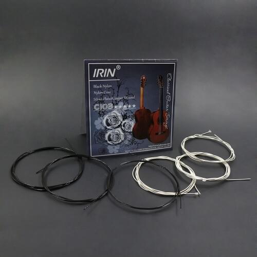 6pcs/set Classical Guitar Strings (.028-.043) Nylon Guitarra Strings Set Two Colors Normal Tension Guitar Parts & Accessories