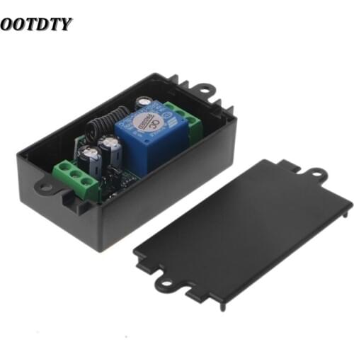 OOTDTY High Quality BGEKTOTH DC 12V 1CH RF Relay Wireless Remote Control Switch System Receiver Module 315MHz