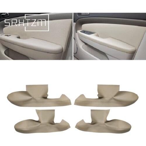 LHD For Chevrolet Epica 2007 2008 2009 2010 2011 2012 2013 Car Door Armrest Panel Microfiber Leather Cover Trim