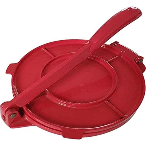 8Inch Portable Aluminum Non-stick Tortilla Pie Maker Press Pan Kitchen Tool Tortilla Maker suitable for pie crusts fondant nuts