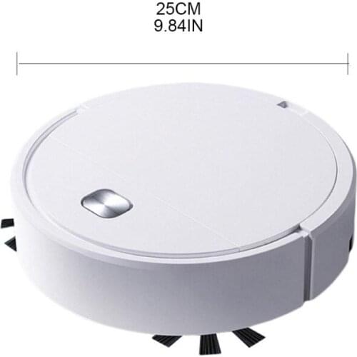 Y98B 1800pa Robot Vacuum Cleaner with Maximum Suction Power, Silent and Touch Control, Rechargeable Vacuum Cleaner
