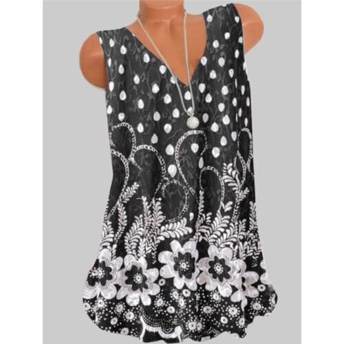 New Fashion Loose Sleeveless V-neck Shirt Casual Large Size Women Shirt All-match Women Top