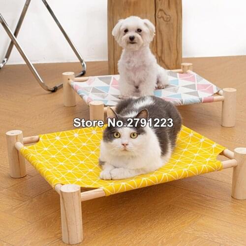 Detachable Cat Hammock Bed Pet House For Dogs Puppy Lazy Mat Cushion Lounger For Cats Kitten Cottages Pet Sleeping Supplies