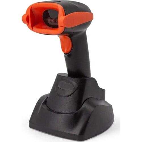 Warehouse Barcode Scanner Wireless 2D Handheld Portable Supermarket QR Bar Code Reader