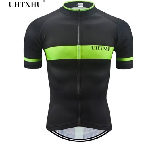 Uhtxhu Short Sleeve Mens Cycling Jersey 2018 Mtb Jersey Bike Clothing Mountain Bicycle Shirt Cycling/Cycle Jersey Men