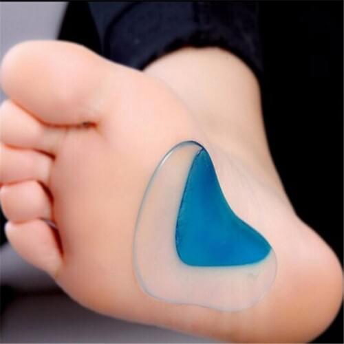 1 Pair Foot Care Pad Flatfoot Correction Arch Support Gel Insoles Orthopedic Foot Pedicure Foot Care Tools