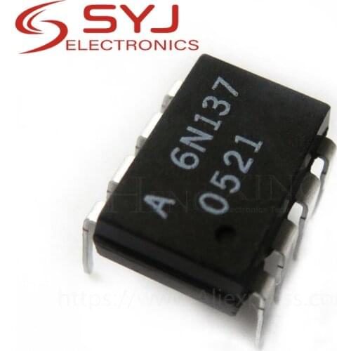 10pcs/lot 6N137 EL6N137 DIP-8 new original In Stock