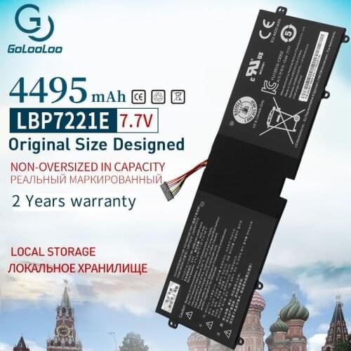 4495mAh 7.7V LBG722VH New Laptop Battery For LG 13Z940 14Z950 EAC62198201 13ZD940 14ZD960-GX5GK EAC621982 LBP7221E 34.61Wh