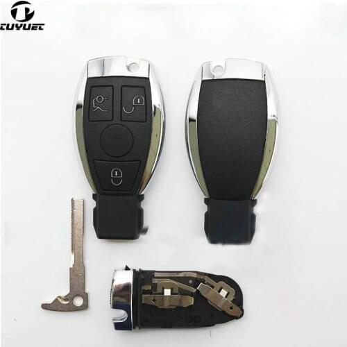 Smart Remote Key Shell for Benz GL450 B180 GL450 G55AMG E260C200 Replacement Car Key Blanks Case