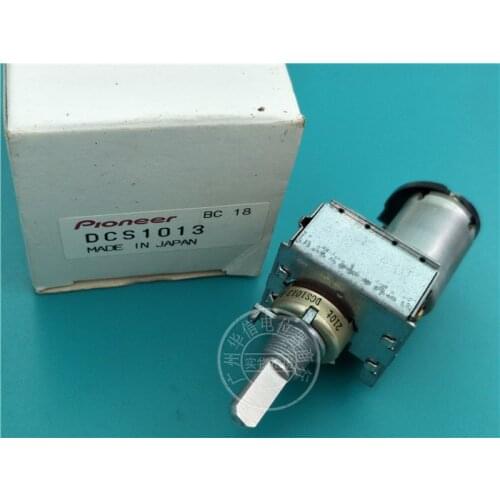 [VK] ALPS DCS1013-B 20KKX2 161 double motor with potentiometer 20K threaded sleeve 9MM switch