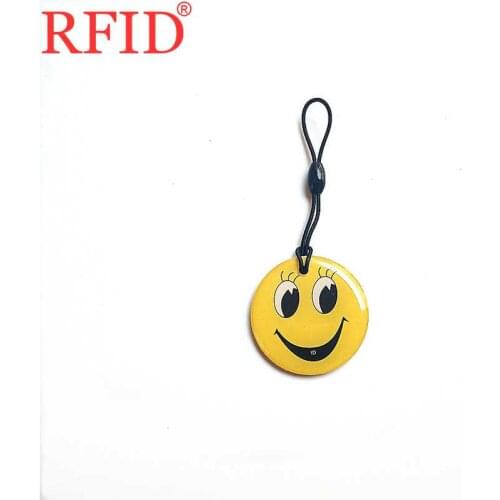 ID 125KHz T5577 T5557 Rewritable Writable Keyfobs RFID Waterproof Keyfobs Token Tag Copy Clone Proximity Access Control Card 1