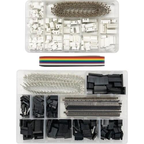 DuPont Connector Terminal Set XH2.54 SM Plug Spring Clamp For JST ZH1.5 2.0PH 2.5XH EH SM 460PCS/1550PCS Boxed Kit