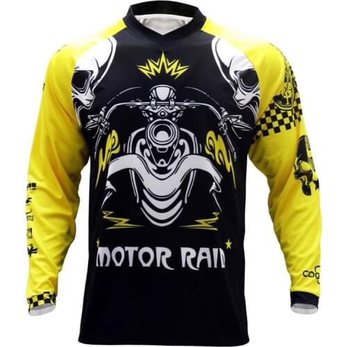 TMB New Cool Sports Off Road Racing Jersey Downhill Jersey Bike Jersey Moisture Absorption and Perspiration Motorcycle Jersey