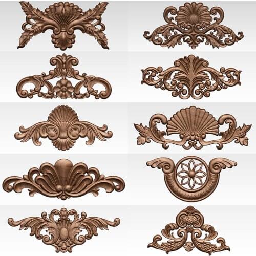 New High Quality 10pcs 3d model relief for cnc engraving carving in STL file format European Home decoration Carving woodwork