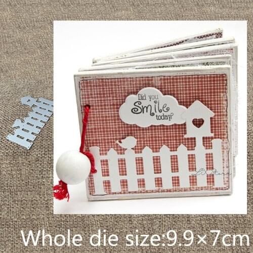 XLDesign Craft Metal Cutting Dies stencil mold Bird fence decoration scrapbook Album Paper Card Craft Embossing die cuts