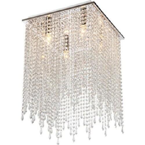 Brief decorative lighting modern ceiling light bedroom lamp brushed ceiling lamps mini crystal lighting kitchen crystal ceiling