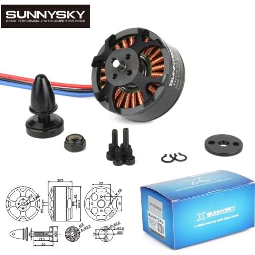 Sunnysky X4112S 320KV/400KV/485KV 4-6S Lipo Outrunner Brushless Motor For RC Multi-rotor Aircraft Aerobatic Quadcopter Toys