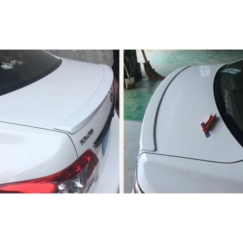 High Quality ABS Car Rear Wing Trunk Lip Spoilers For Toyota Corolla Auto Accessories 2006-2013