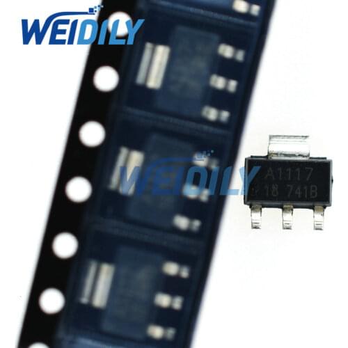 20PCS/Lot AMS1117-1.8 LM1117 SOT-223 1.8V AMS1117 Original Brand New Voltage Regulator