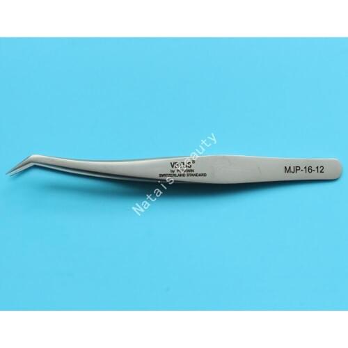 10 pcs/lot Switzerland Standard Professional Stainless Steel Eyelashes Extension Tweezers