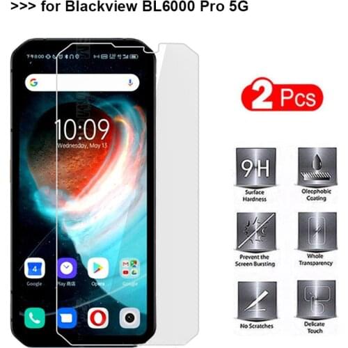 2PCS For Ulefone Mix S Tempering Glass Phone 5.5" Screen Protector Scratch Proof LCD Film For Ulefone MixS Glass Cover