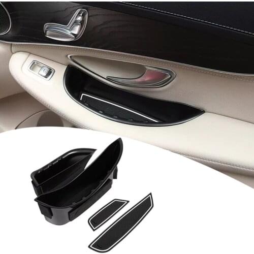 Car Door Handle Storage Box Tray for Mercedes-Benz W205 GLC-Class X253 2015-2019 LHD