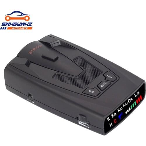 Radar Car Radar Detector Multilingual Anti Radar Detector Vehicle V7 Speed Alarm Systems & Security Radar Detectors