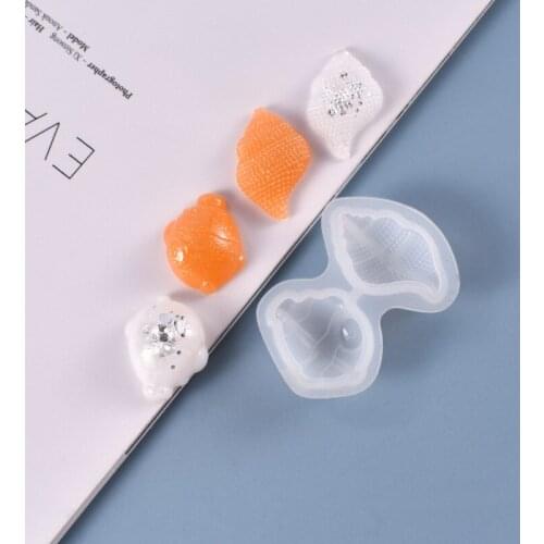 DIY Cameo Shell Crystal Epoxy Mold For 3D Jewelry Silicone Mold Home Decoration Accessories Crafts Making Tools