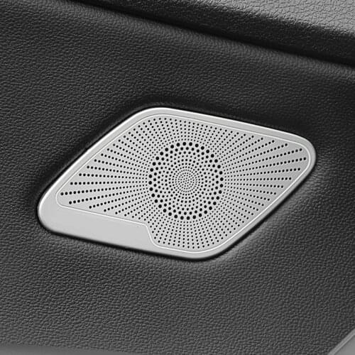 For Volkwagen Golf 7 MK7 2013- 2018 2019 2020 Stainless Steel Car Inner Side Door Audio Speaker Cover Trim Interior Accessoeries