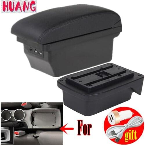 For Toyota Verso armrest box central Store content box with cup holder ashtray USB Verso armrests box
