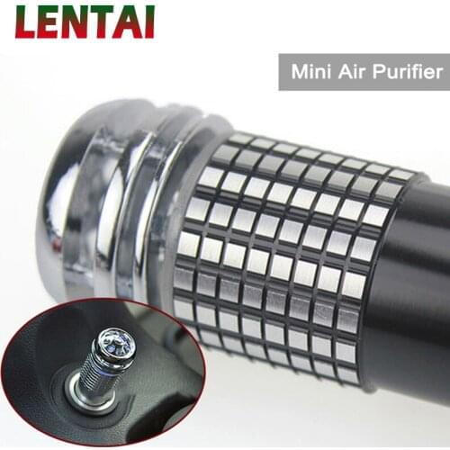 LENTAI For Peugeot 206 307 407 308 207 Alfa Romeo 159 Seat leon Cadillac 1PC Car Mini Fresh Air Anion Ionic Purifier Oxygen Bar