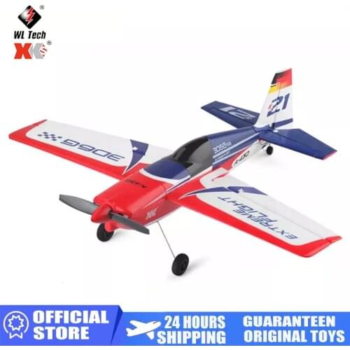 Wltoy Xk A430 5Ch Rc Plane Airplane Brushless Motor 3D 6G System Foam Aircraft Glider Simulation 2.4G Radio Control Airplane Toy