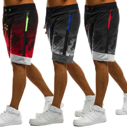 2019 Mens Summer Fitness Joggers Training Running Casual Sport Fitness Gym Shorts Beach Shorts Workout Sweatpants